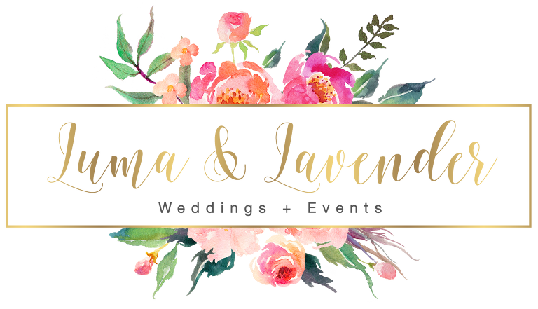 Seattle wedding coordinator, Luma & Lavender Logo